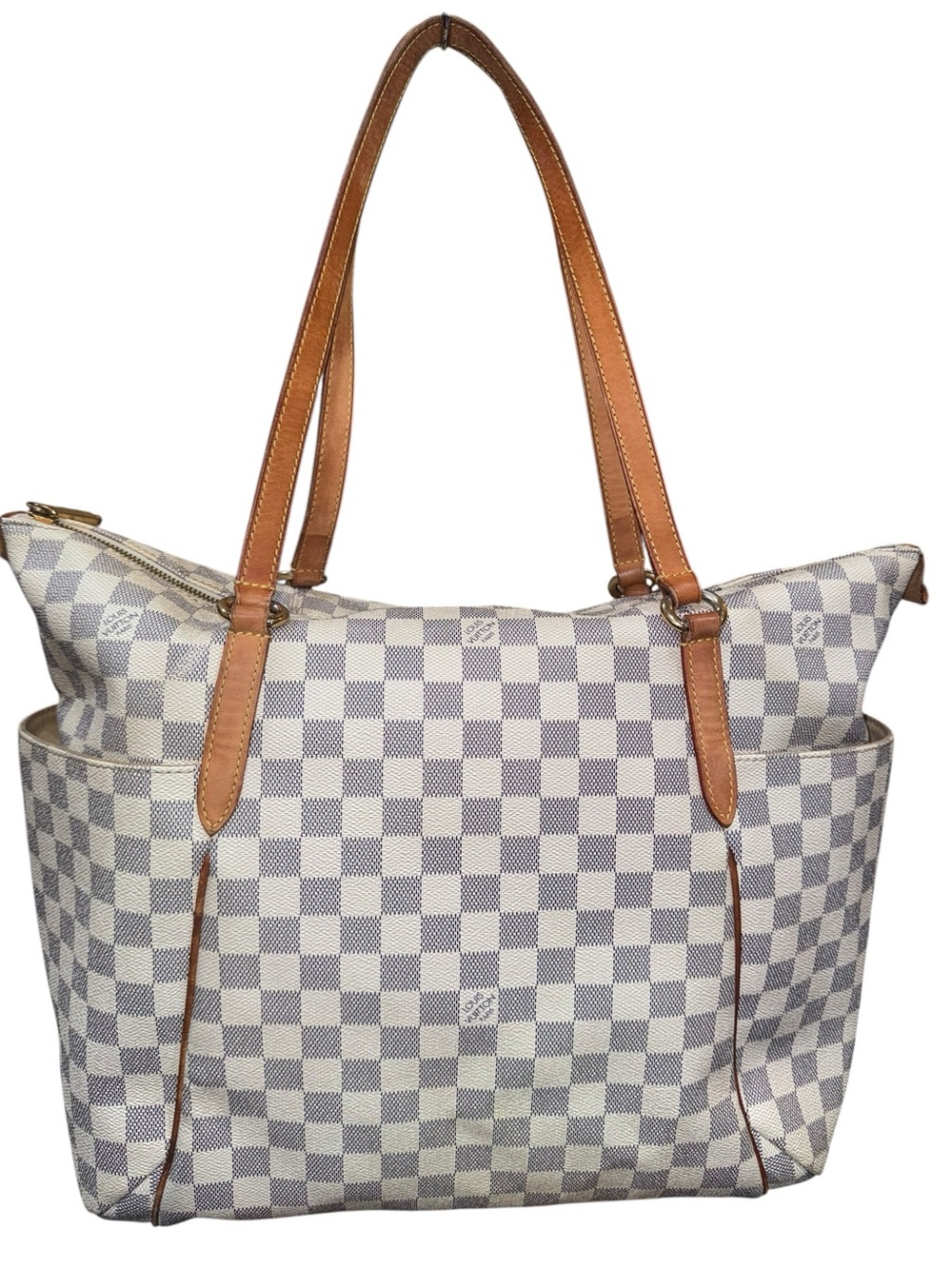 Louis Vuitton Damier Azur Totally GM with COA, Dust Bag